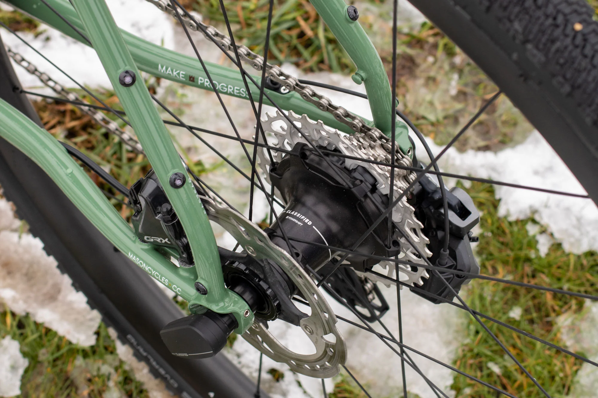 Classified x HUNT 40 Carbon Gravel Race Wheelset | Previous Model - Image 6