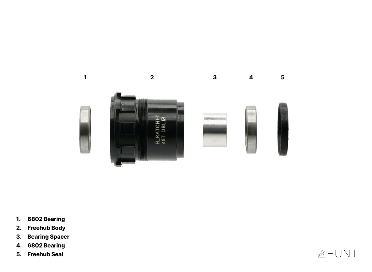 H_Ratchet DBL 48T Freehub | SRAM XD/XDR - Image 2