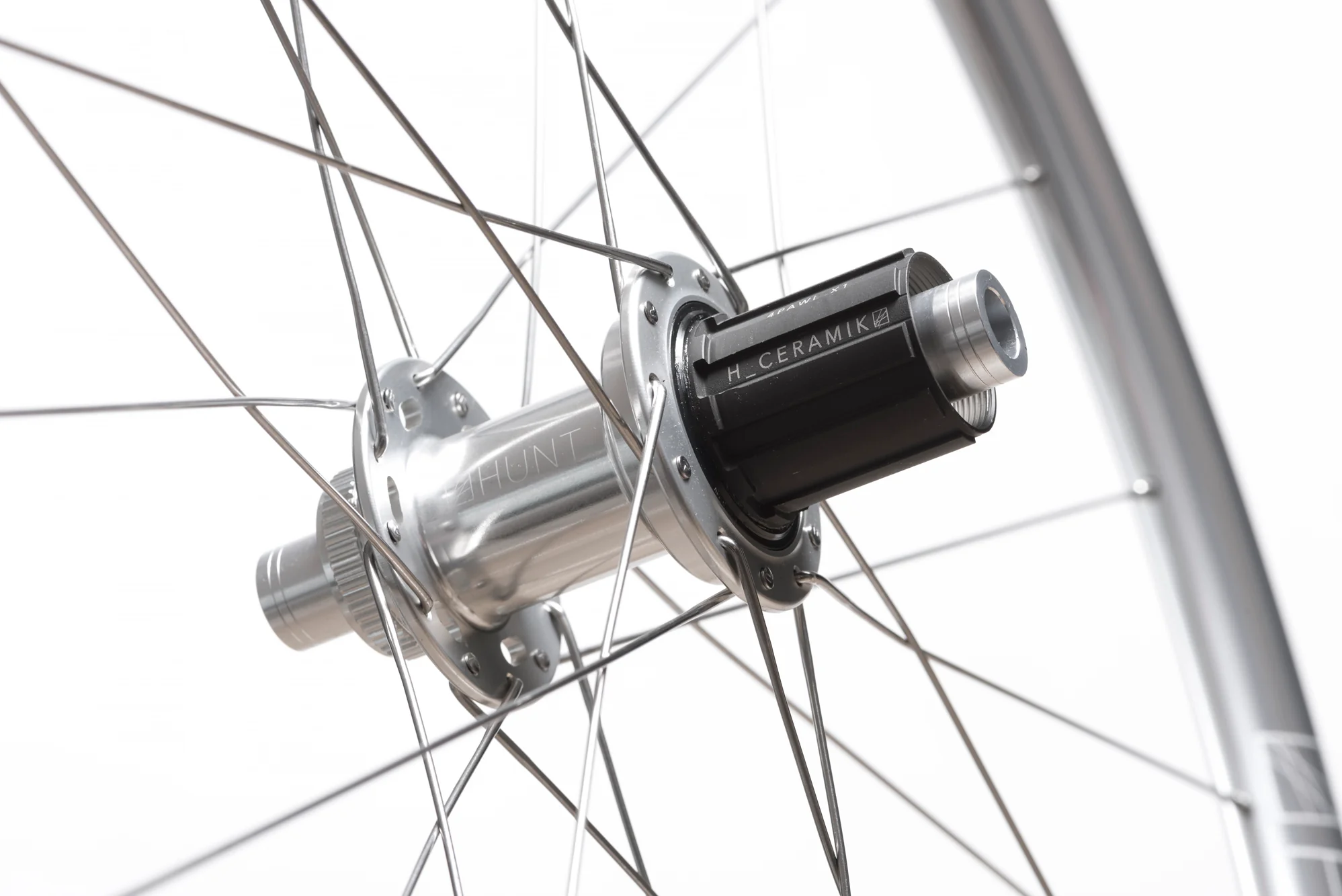 HUNT 4 Season Disc Wheelset - Silver - Image 5