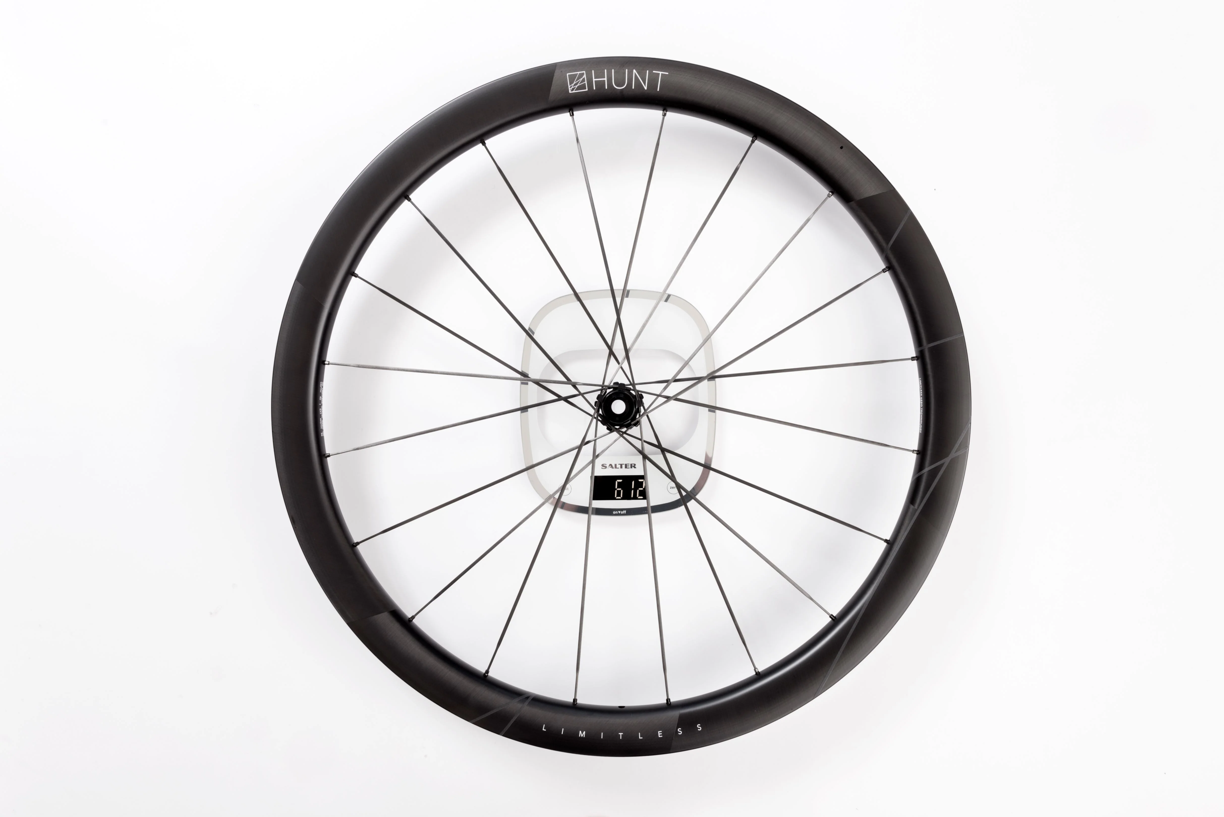 HUNT 40 Limitless Gravel Aero UD Carbon Spoke Wheelset - Image 14
