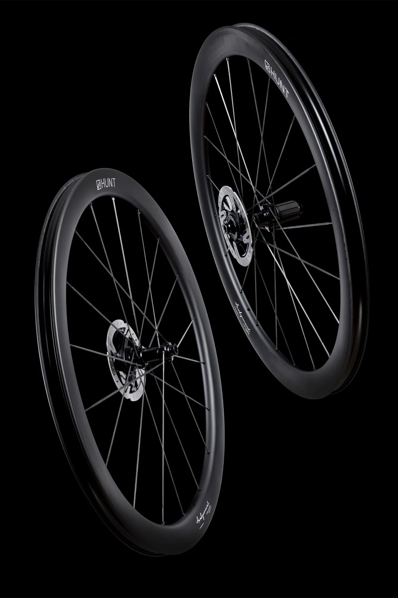 HUNT 44_46 Aerodynamicist UD Carbon Spoke Disc Wheelset - Image 11