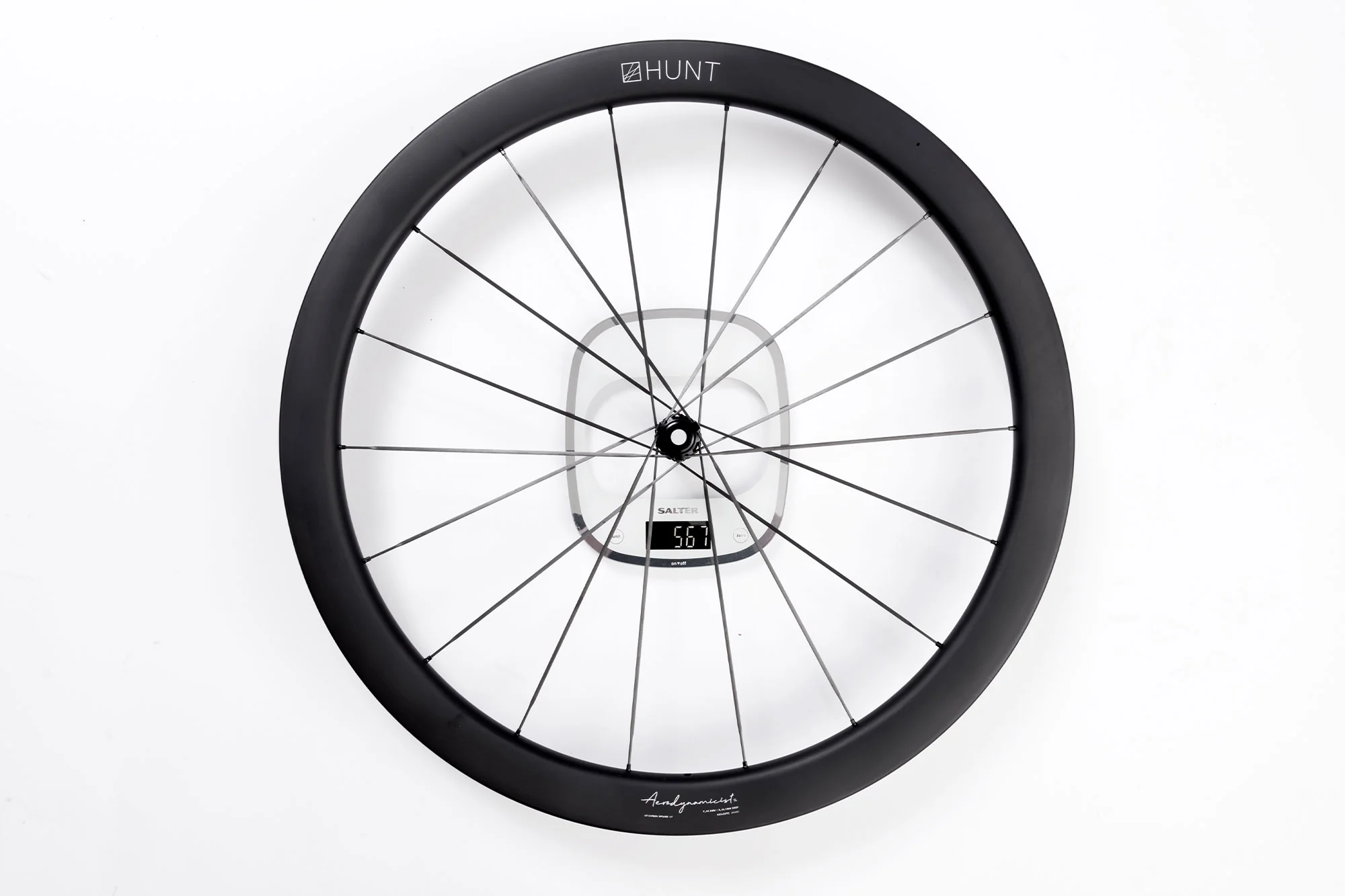 HUNT 44_46 Aerodynamicist UD Carbon Spoke Disc Wheelset - Image 5