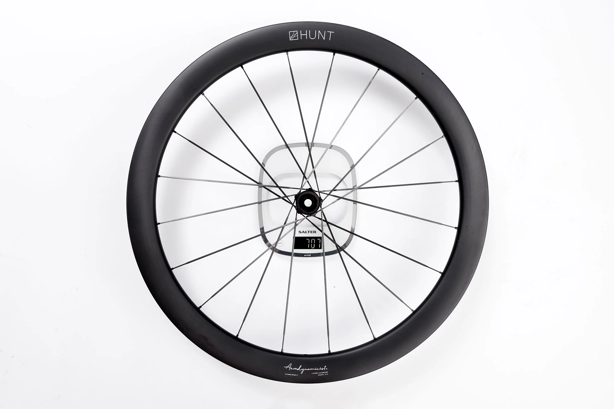 HUNT 44_46 Aerodynamicist UD Carbon Spoke Disc Wheelset - Image 6