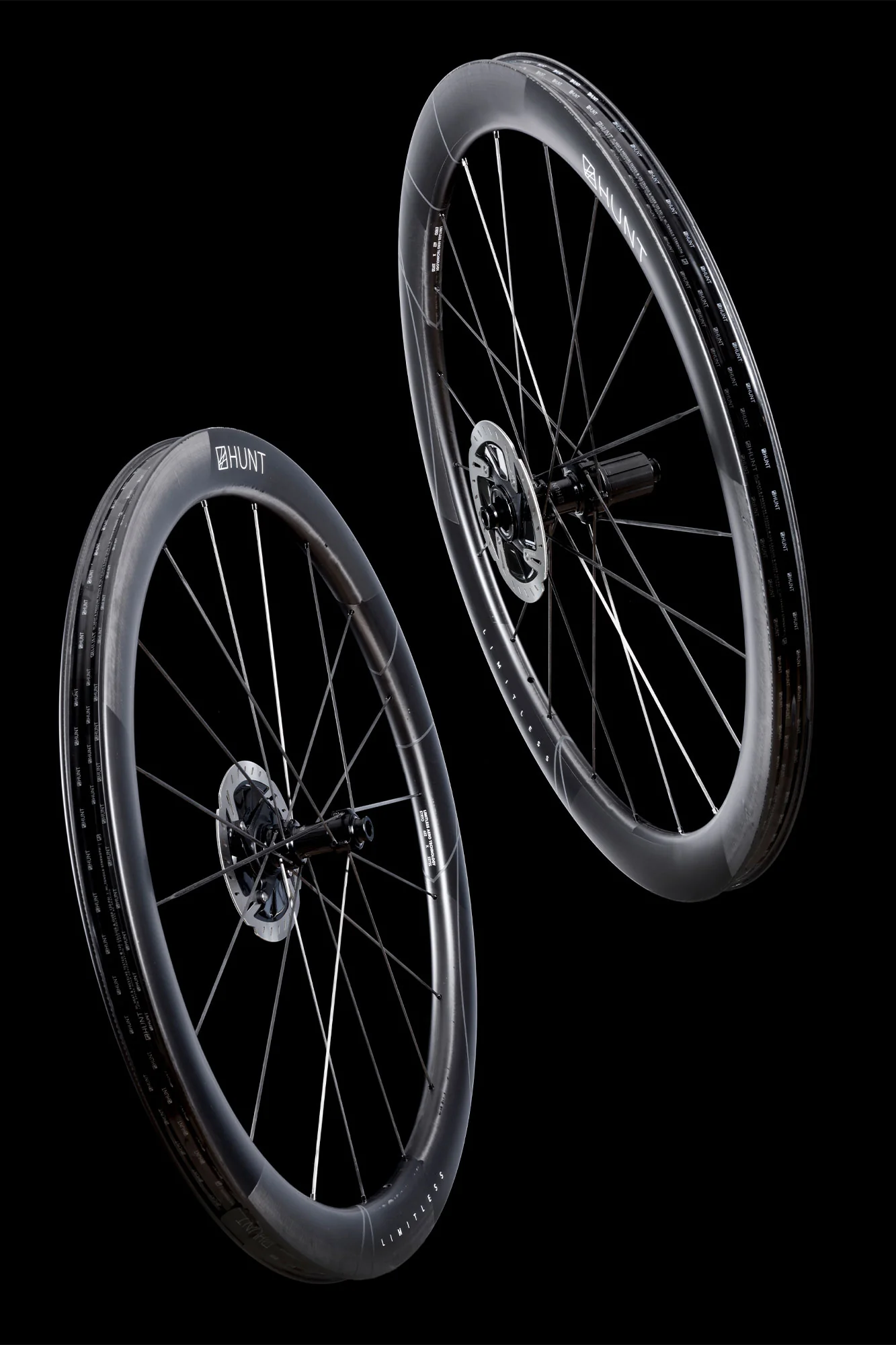 HUNT SUB50 Limitless UD Carbon Spoke Disc Wheelset - Image 14