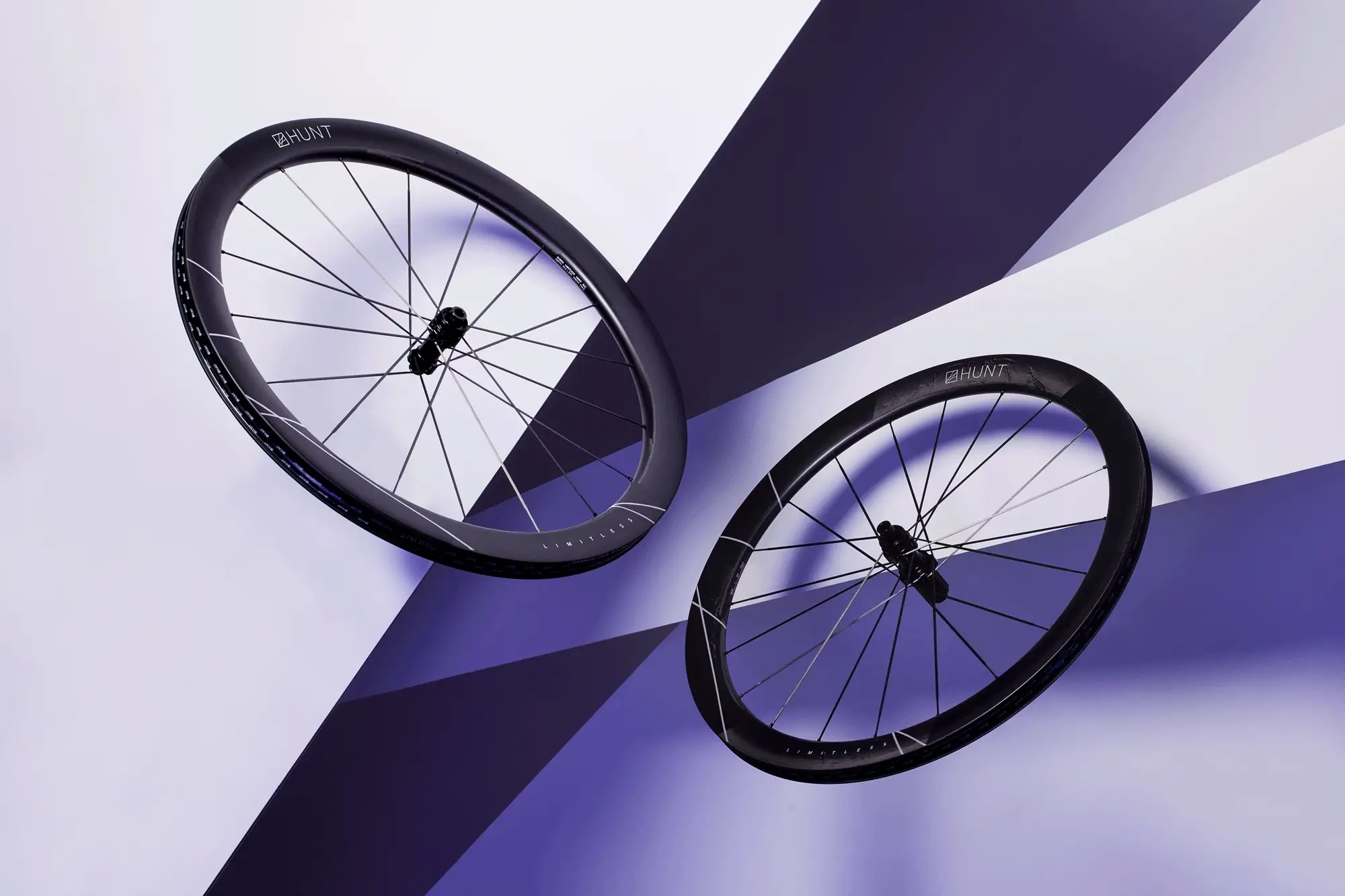 HUNT SUB50 Limitless UD Carbon Spoke Disc Wheelset - Image 8