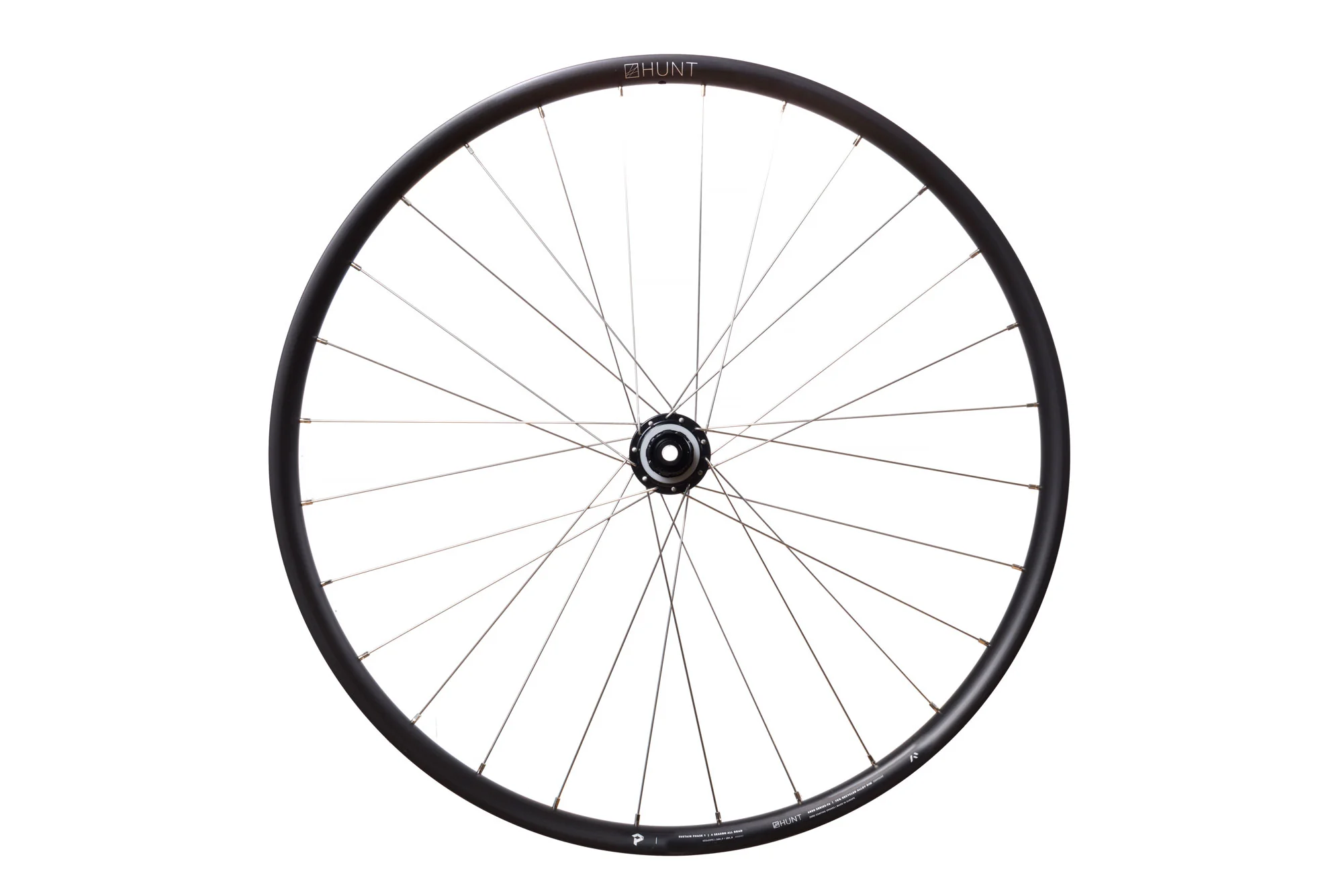 HUNT Sustain Phase One 4 Season All-Road Disc Wheelset - Image 4