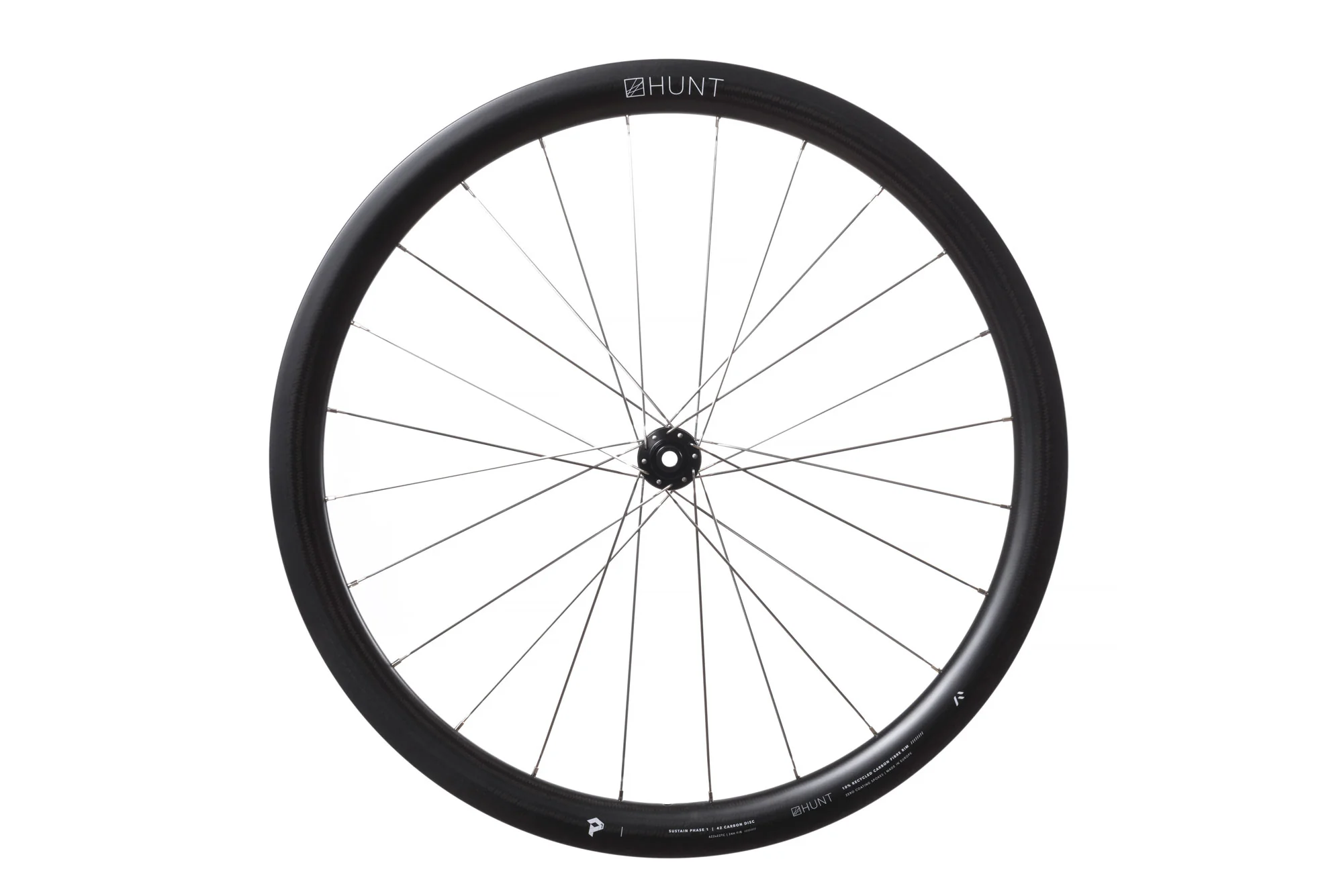 HUNT Sustain Phase One 42 Carbon Disc Ti Wheelset - Image 7