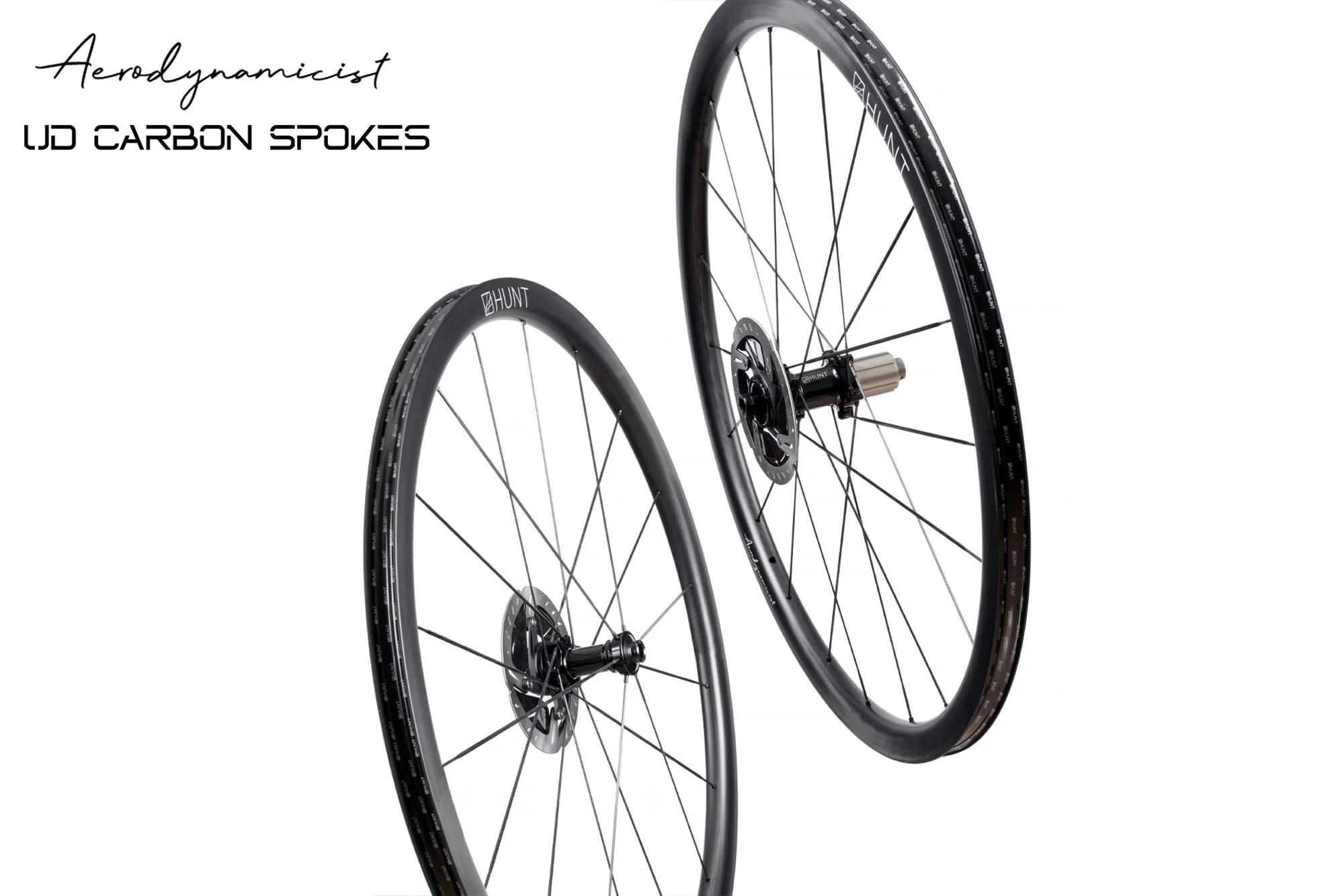 RE:NEW HUNT 32 Aerodynamicist UD Carbon Spoke Disc Wheelset