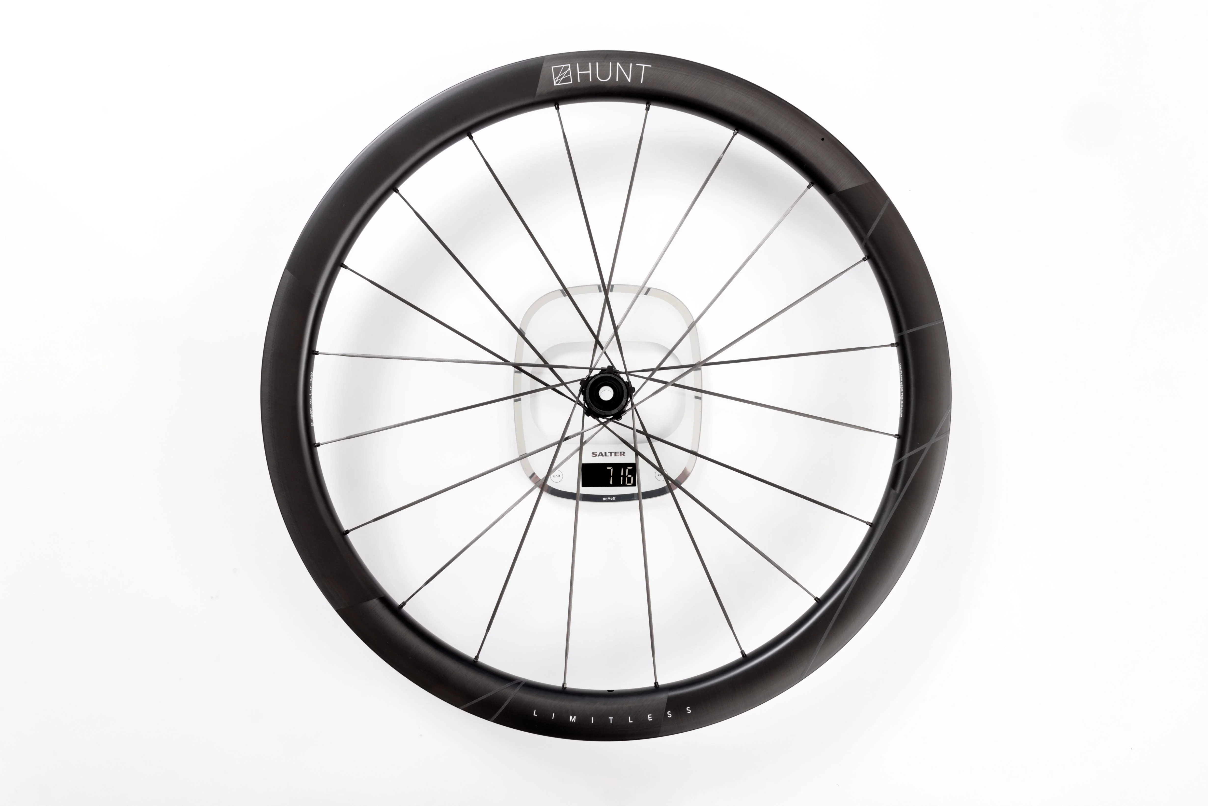 RE:NEW HUNT 40 Limitless Gravel Aero UD Carbon Spoke Wheelset - Image 13