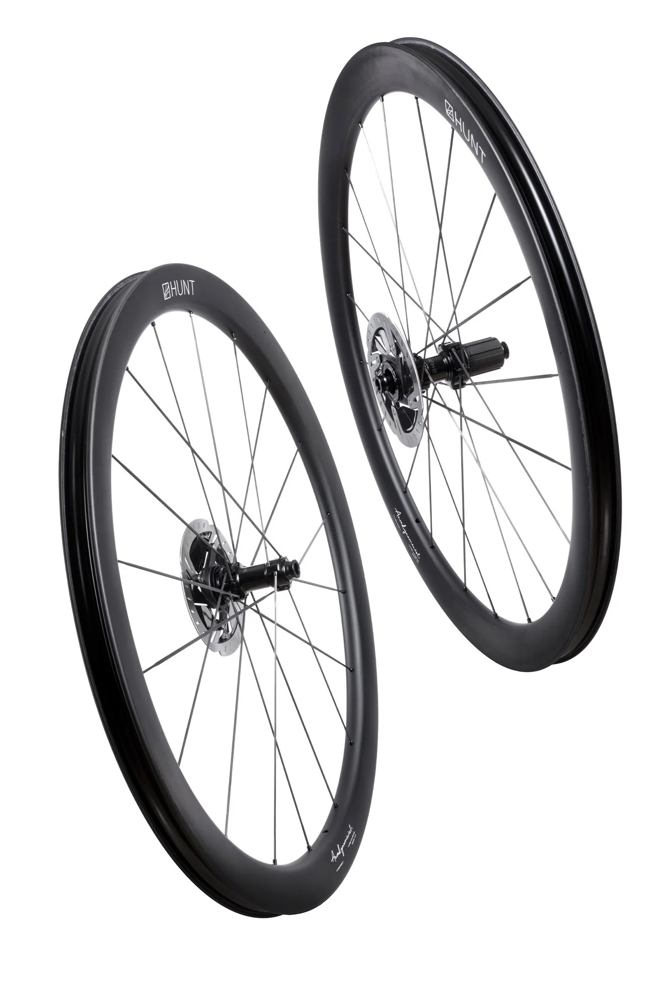 RE:NEW HUNT 44_46 Aerodynamicist UD Carbon Spoke Disc Wheelset