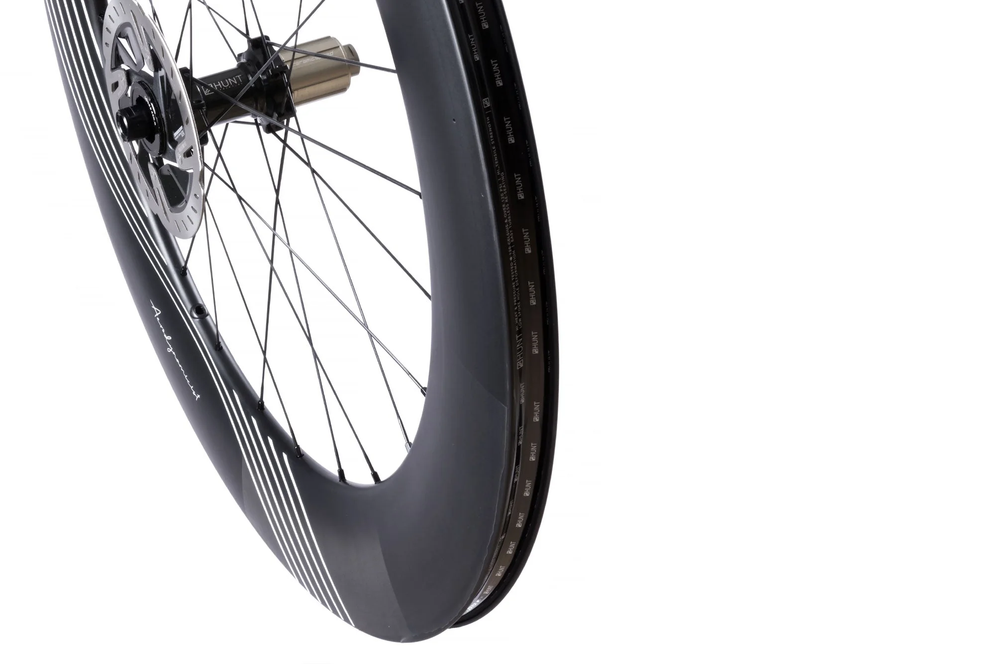 RE:NEW HUNT 7387 Aerodynamicist Carbon Disc Wheelsets - Image 3