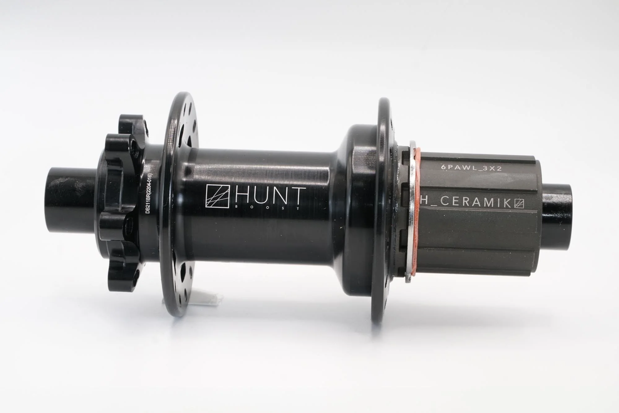 Rear Hub | Engage 6B Boost | 6-Bolt | 28 Hole | Black