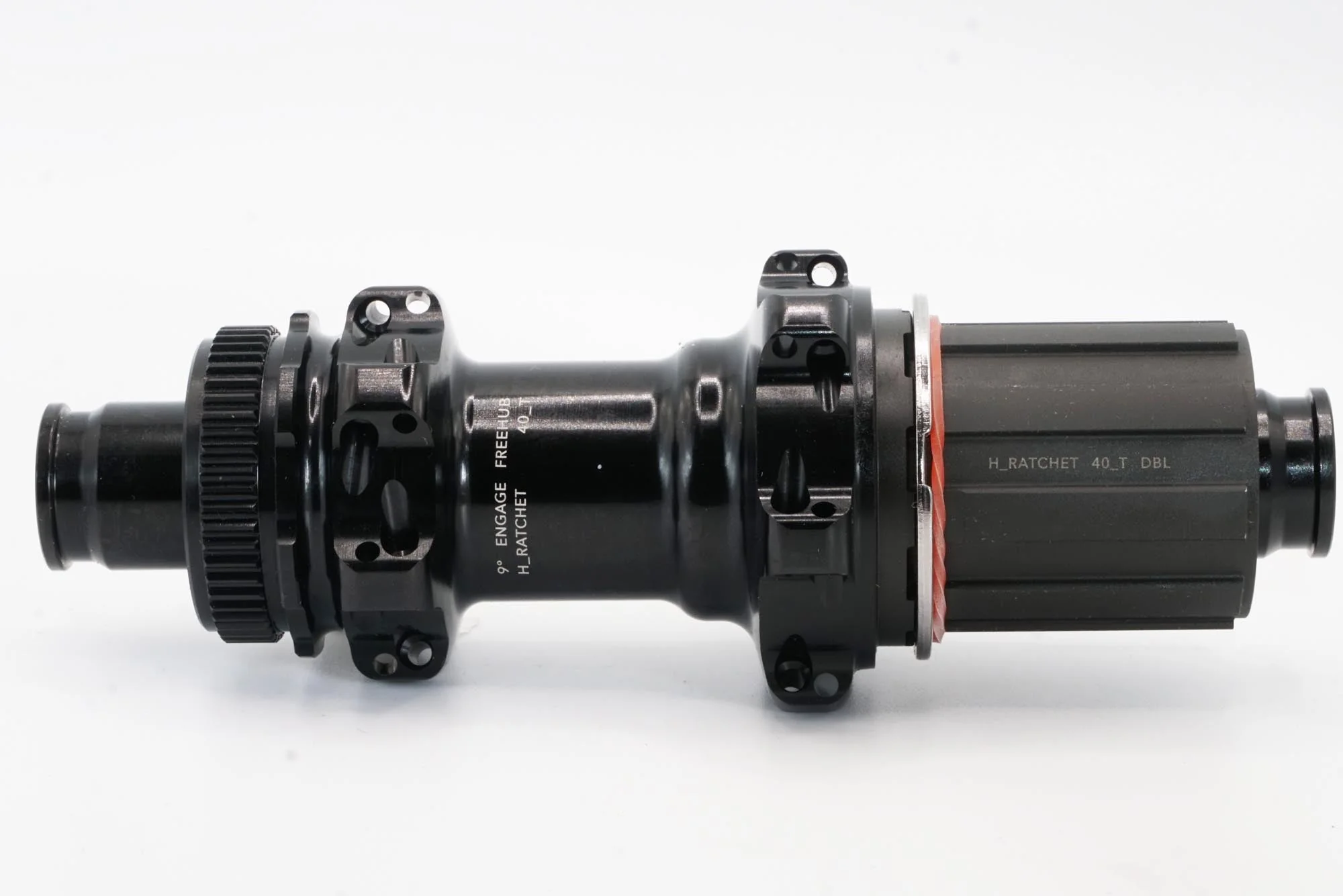 Rear Hub | H_Ratchet DBL 40T | Disc Brake | 24 Hole | Black