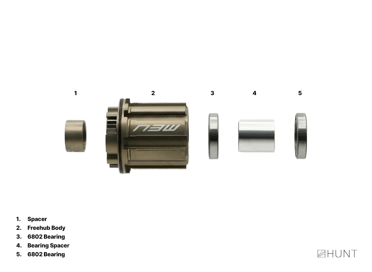 Sprint Freehub | Campagnolo N3W Ekar - Image 2